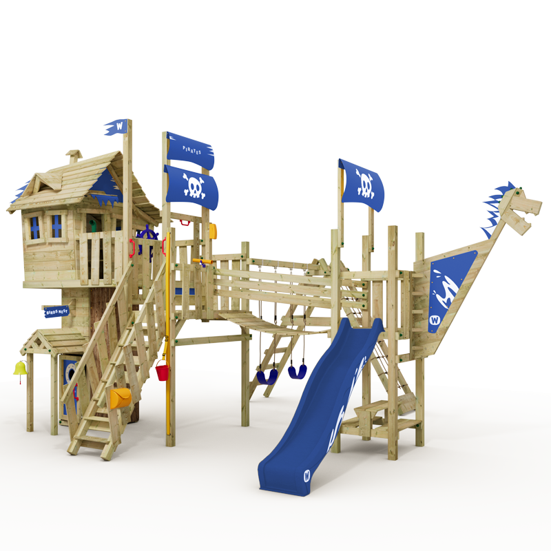 Къща на дърво Wickey Prime NeverLand Gold без турбо пързалка
