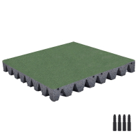 Удароабсорбираща плоча 50x50x6,5 см с фиксиращи щифтове  835852