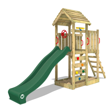 Детски център за игра Wickey JoyFlyer с дървен покрив  819687_k