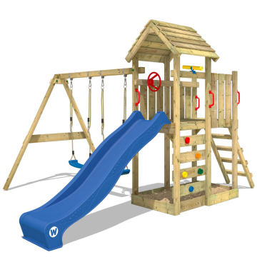 Детски център за игра Wickey MultiFlyer с дървен покрив  812092_k