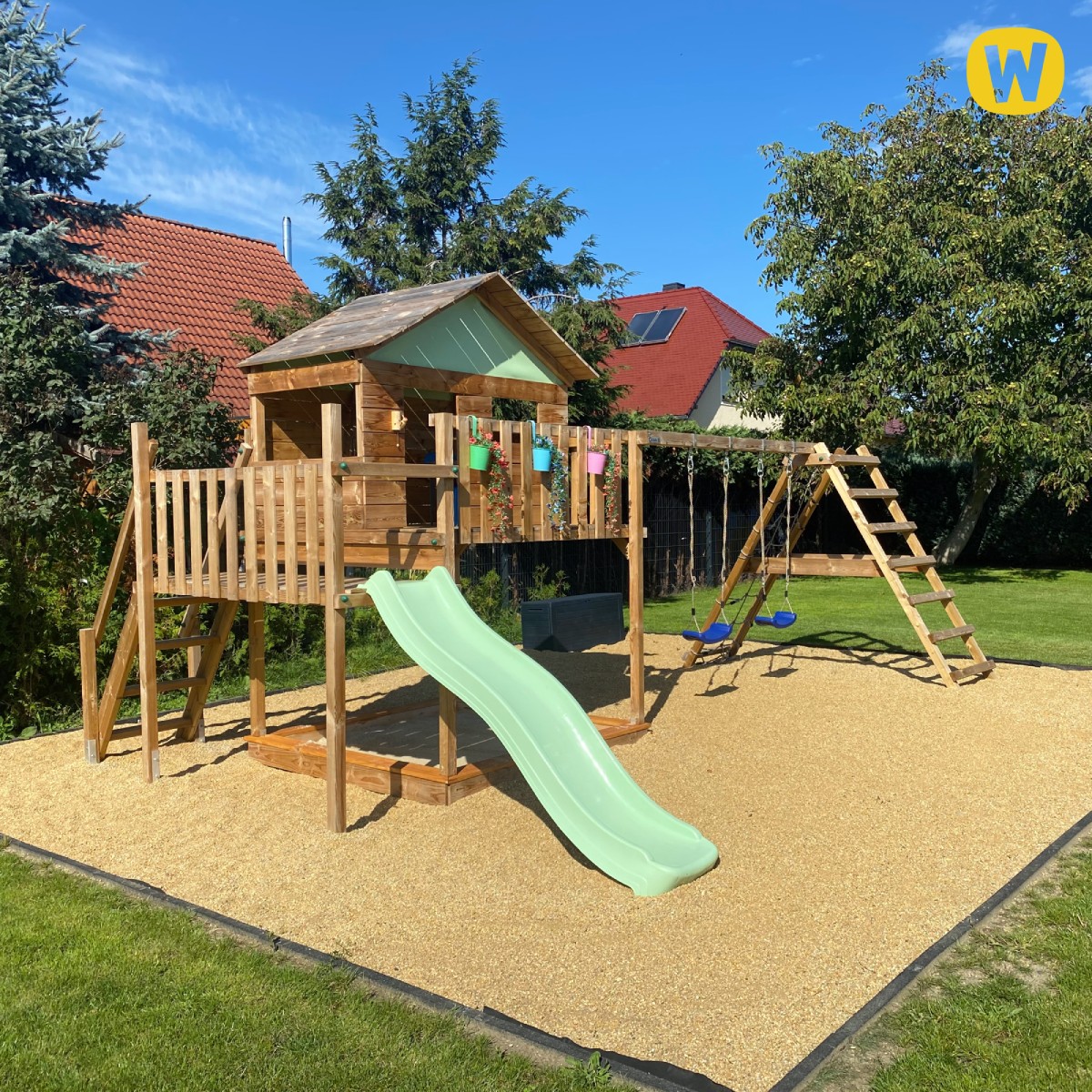 Детска къща с веранда Wickey Smart Seastar 820860_k