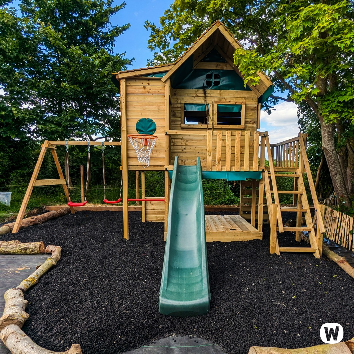 Детска къща с веранда Wickey Smart GreenHouse 828036_k