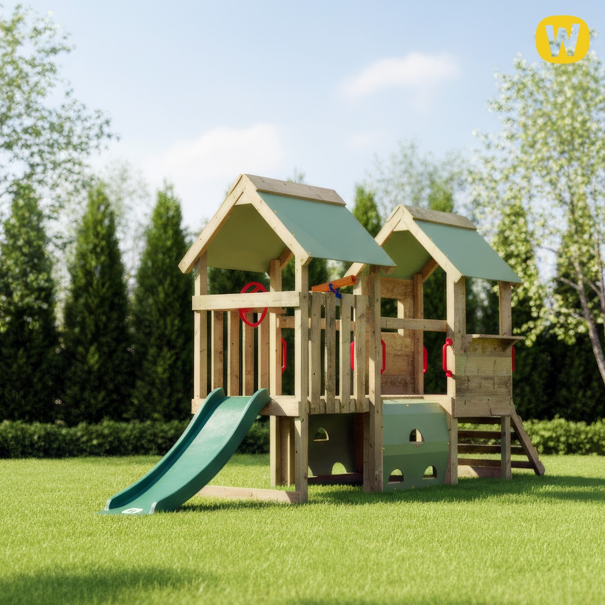 Вежа для караскання для малых дзяцей Wickey My First Playground 2 833907_k