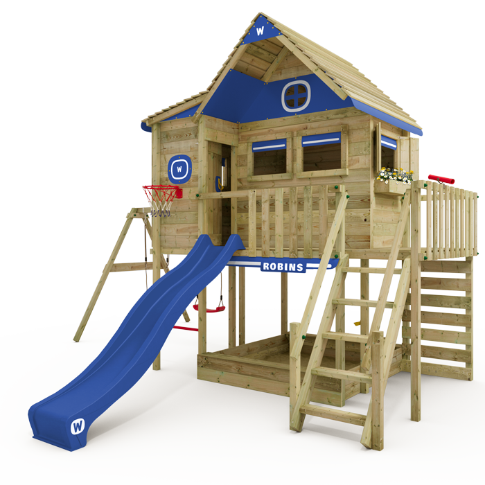 Детска къща с веранда Wickey Smart GreenHouse