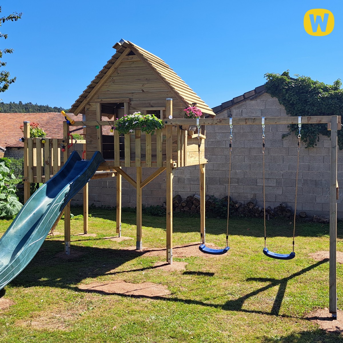 Детска къща с веранда Wickey Smart Resort 829796_k