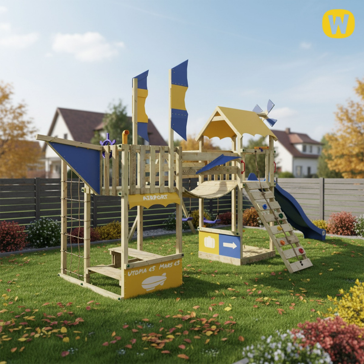 Площадка за катерене Wickey Smart Wing 811944_k