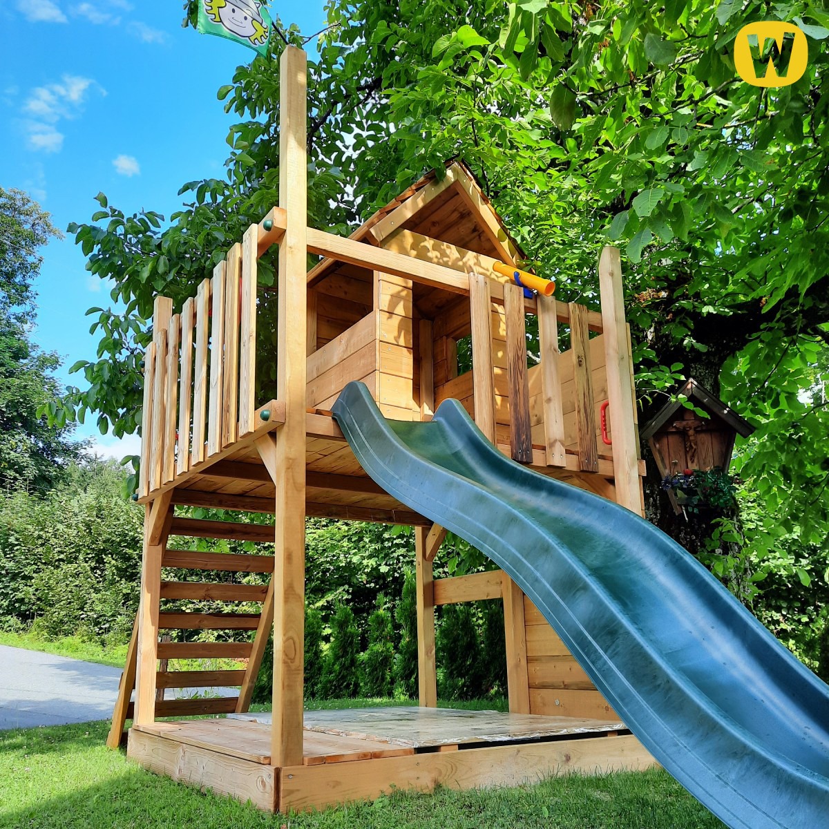 Детска къща с веранда Wickey Smart Shore 820029_k