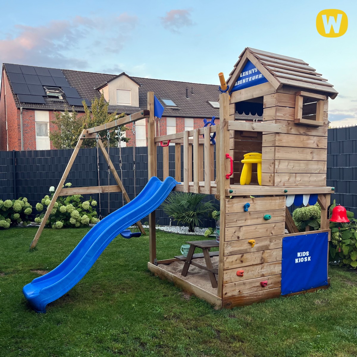 Площадка за катерене Wickey Smart Lodge 120 503999_k